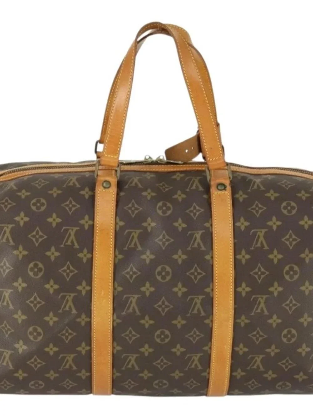 LOUIS VUITTON Monogram Sac Souple 45 Boston Bag M41624 LV Auth 171403
